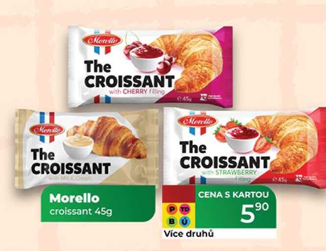 Morello croissant 45g  