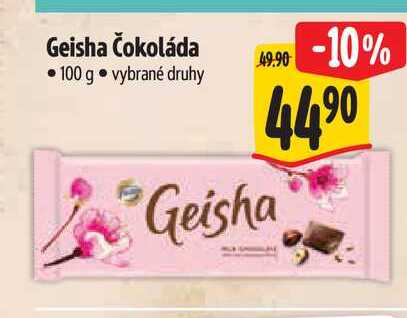 Geisha Čokoláda 100 g