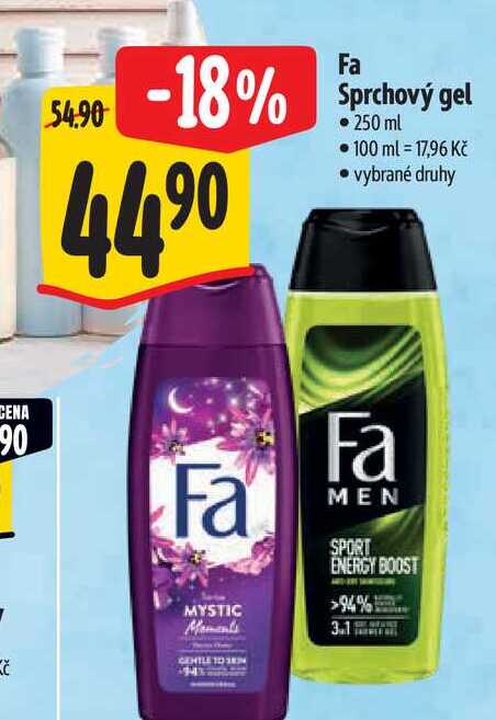   Fa Sprchový gel 250 ml
