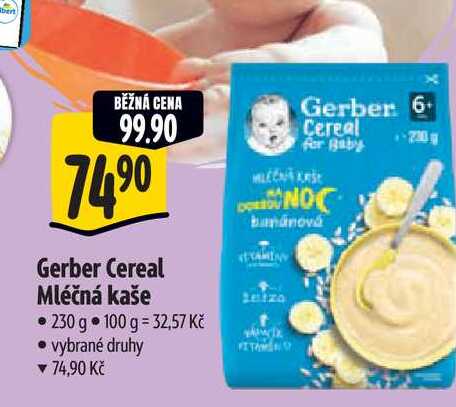   Gerber Cereal Mléčná kaše 230 g 