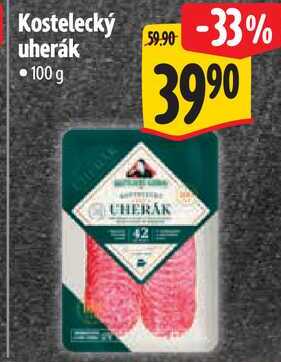 Kostelecký uherák, 100 g 