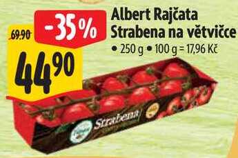 Albert Rajčata Strabena na větvičce, 250 g