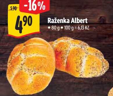 Raženka Albert, 80 g 