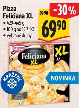 Pizza Feliciana XL, 429-445 g