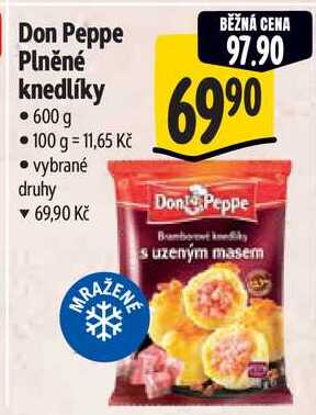 Don Peppe Plněné knedlíky, 600 g 