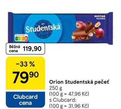 Orion Studentská pečeť, 250 g 