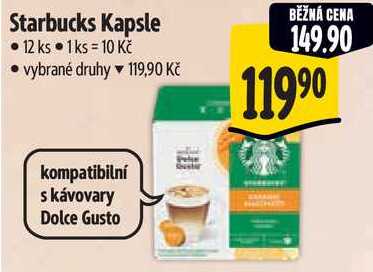 Starbucks Kapsle, 12 ks