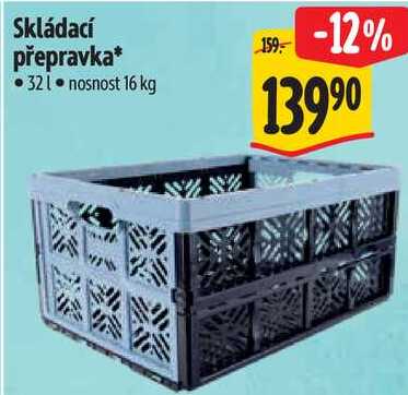 Skládací přepravka* 