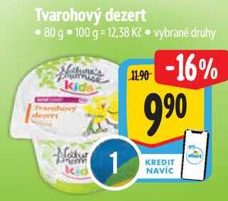 Tvarohový dezert, 80 g