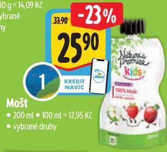 Mošt, 200 ml