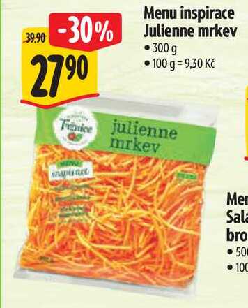 Menu inspirace Julienne mrkev, 300 g