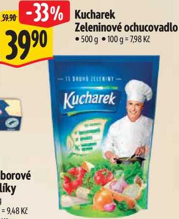 Kucharek Zeleninové ochucovadlo, 500 g 