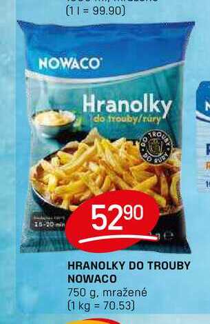 HRANOLKY DO TROUBY NOWACO 750 g