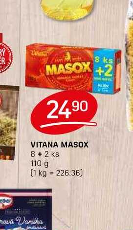VITANA MASOX 8+ 2 ks 110 g 