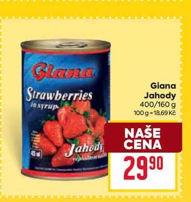 Giana Jahody 400/160 g 