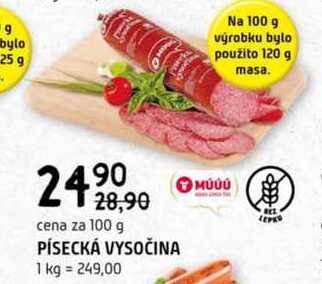 PÍSECKÁ VYSOČINA 100 g