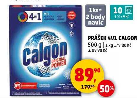 PRÁŠEK 4V1 CALGON, 500 g 