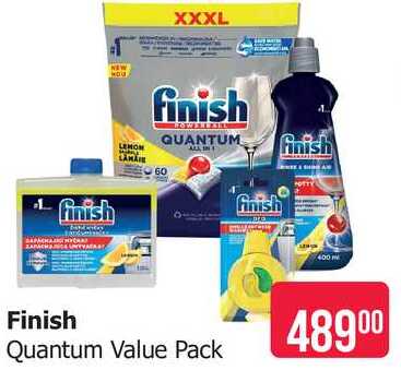 Finish Quantum Value Pack 