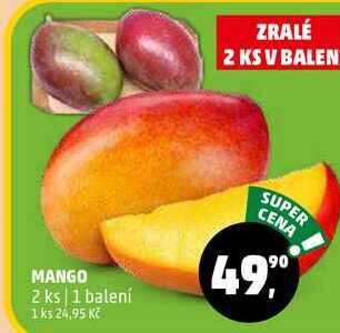 MANGO, 2 ks, 1 balení  
