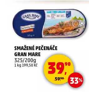 SMAŽENÉ PEČENÁČE GRAN MARE, 325/200 g