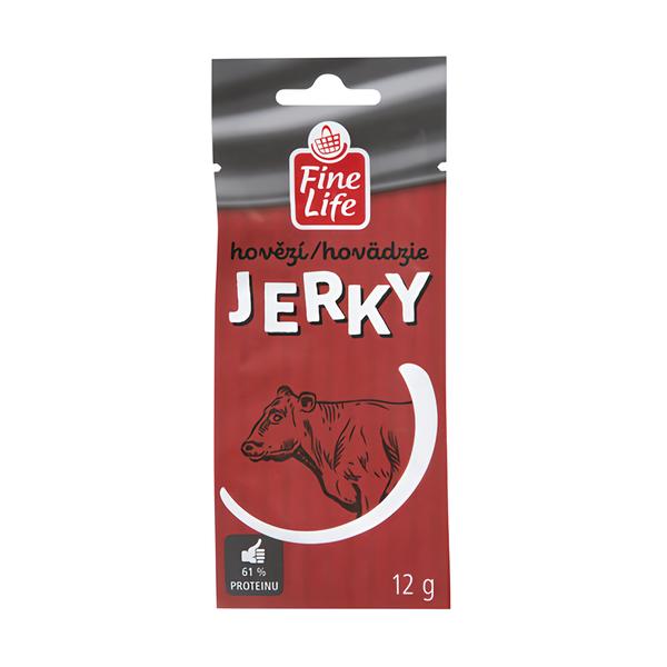 Fine Life Jerky hovězí natural