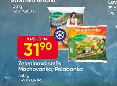 Zeleninová směs Mochovanka/Polabanka 350 g 