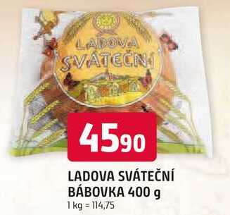 LADOVA SVÁTEČNÍ BÁBOVKA 400 g