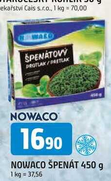 NOWACO ŠPENÁT 450 g