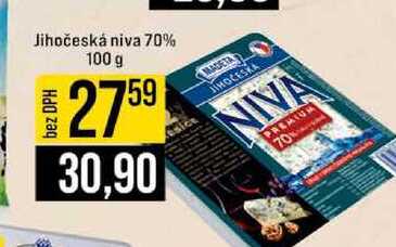 Jihočeská niva 70% 100 g