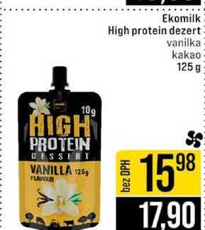 Ekomilk High protein dezert125 g