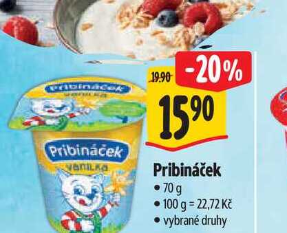   Pribináček  70 g 