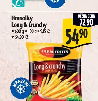 Hranolky Long & Crunchy 600 g 