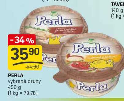 Perla 450g, různé druhy