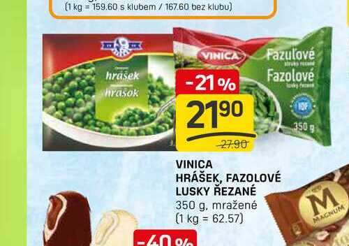 VINICA HRÁŠEK, FAZOLOVÉ LUSKY ŘEZANÉ 350 g