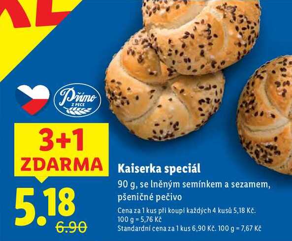 Kaiserka speciál, 90 g