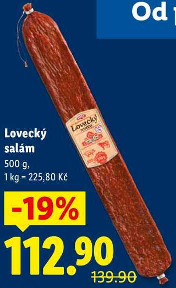 Lovecký salám, 500 g