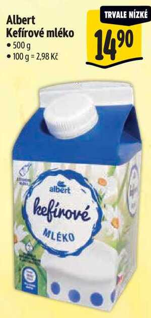 Albert Kefírové mléko, 500 g 