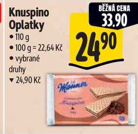 Knuspino Oplatky, 110 g