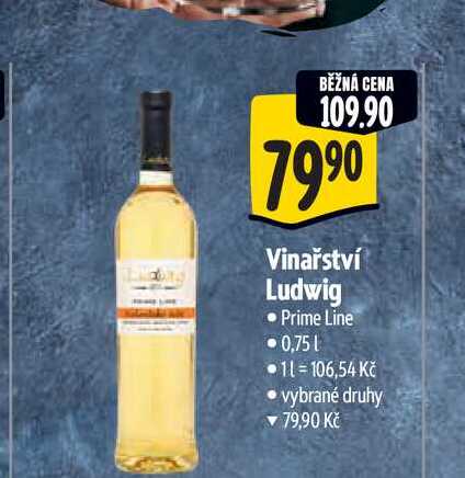   Vinařství Ludwig 0,75 l
