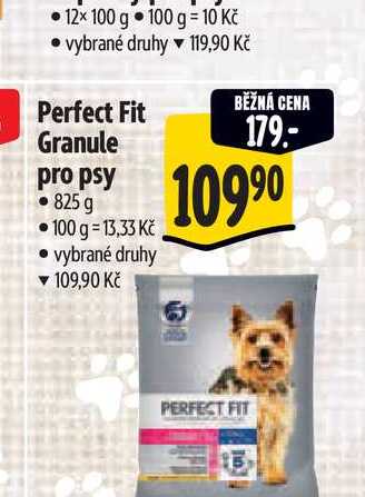  Perfect Fit Granule pro psy 825 g 