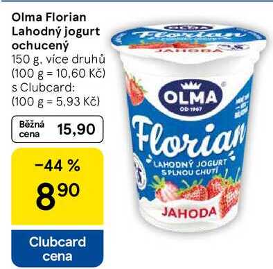 Olma Florian Lahodný jogurt ochucený, 150 g  