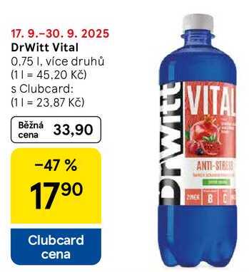 DrWitt Vital, 0.75 l, více druhů 