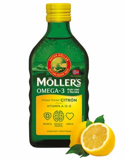 MÖLLER’S OMEGA-3 RYBÍ OLEJ CITRÓN