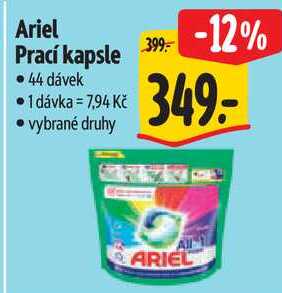 Ariel Prací kapsle, 44 dávek 