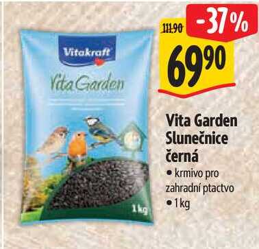  Vita Garden Slunečnice černá, 1 kg