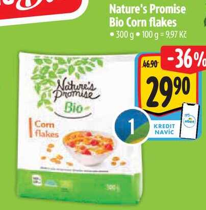 Nature's Promise Bio Corn flakes, 300 g 