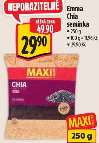 Emma Chia semínka, 250 g