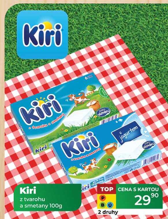 Kiri z tvarohu a smetany 100g 