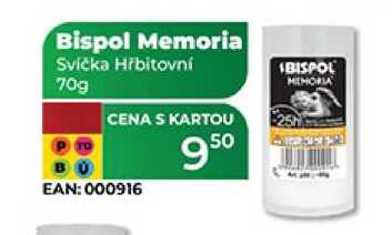 Bispol Memoria Svíčka Hřbitovní 70g 