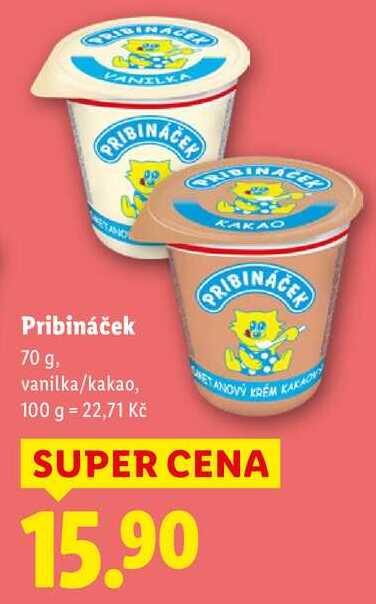 Pribináček, 70 g
